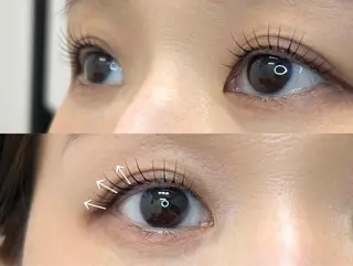 マツエク・マツパ Peek eyeのマツエク・マツパデザイン