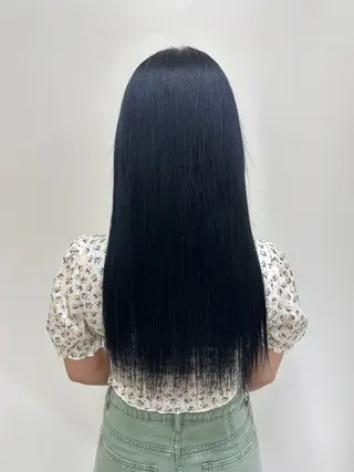 ロング 田中 樹奈のヘアスタイル