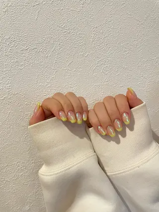 ネイル hair f.Row所属・阿部 千晶のネイルデザイン