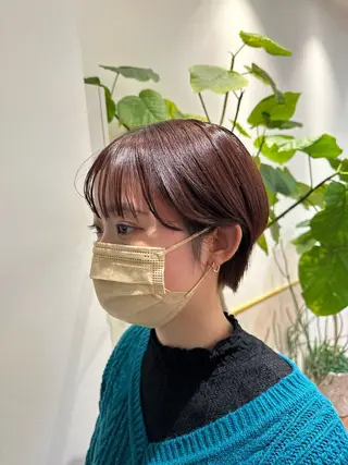ショート 倉地 芹奈のヘアスタイル