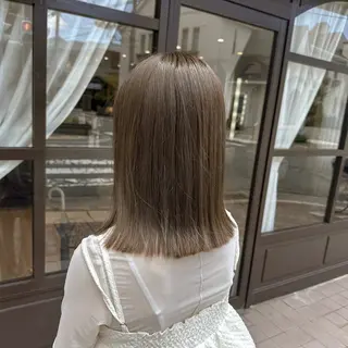 ミディアム カラー 為田 美潮のヘアスタイル