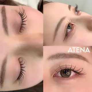 マツエク・マツパ ATENA MINAMIのマツエク・マツパデザイン