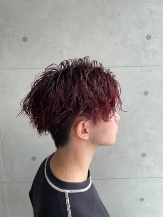 パーマ メンズ WiLL 阪急茨木店のヘアスタイル