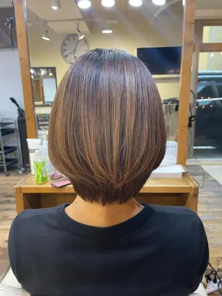 ショート 山木 裕子のヘアスタイル