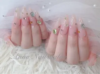 ネイル ✨リース🩵 nail新宿のネイルデザイン