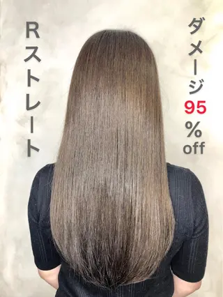 ロング カラー 美髪矯正 🌈髪質改善 山下のヘアスタイル