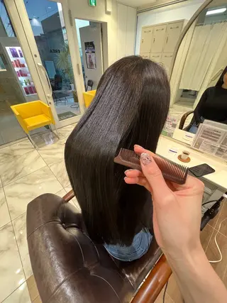 ロング 白髪染め /増田桃子のヘアスタイル