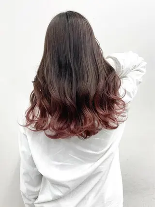 ロング カラー 【公式】amble luxe池袋東口🩷のヘアスタイル