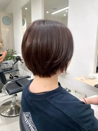 ショート sara/レイヤー /カラー【東日本橋】のヘアスタイル