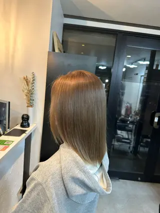 ミディアム カラー 坪井 拓海のヘアスタイル