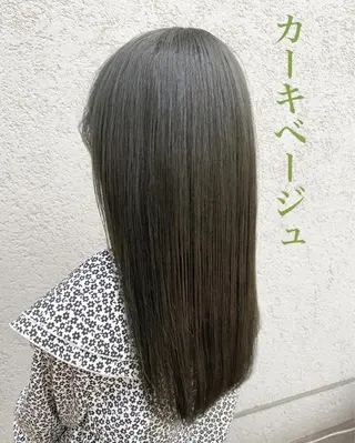 カラー 透明感カラー🌿 グレージュ🐺陽介のヘアスタイル