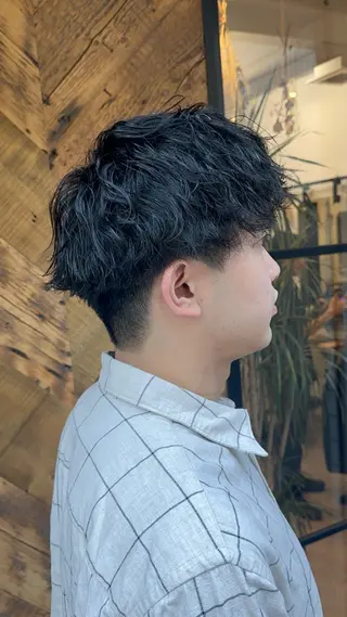 ショート パーマ メンズ 【gemini店長】 メンズ特化中野稜平のヘアスタイル
