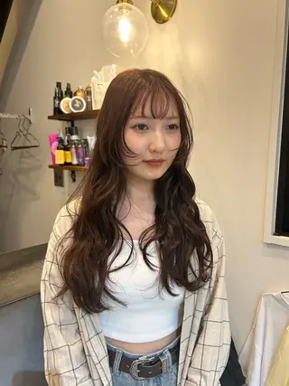 セミロング メイ🩰 大阪/ヘアセットのヘアスタイル