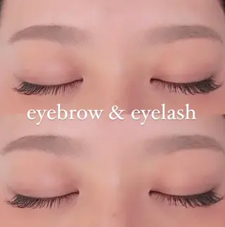 マツエク・マツパ アイブロウ しみず さきのヘアスタイル