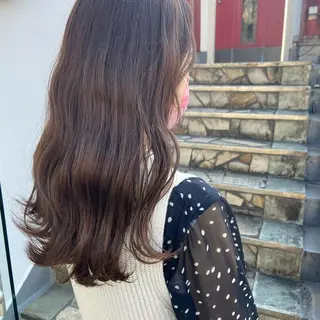 ロング カラー 眠れるヘッドスパ✨ chacoのヘアスタイル