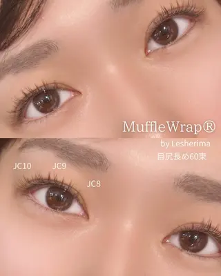 マツエク・マツパ Lesherima 【mina】のマツエク・マツパデザイン