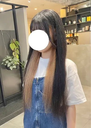 ロング カラー 💝ブリーチ ショート/れい💝のヘアスタイル