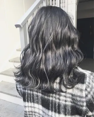 セミロング カラー ヘアアレンジ 縮毛矯正 髪質改善寺坂雄飛💐のヘアスタイル
