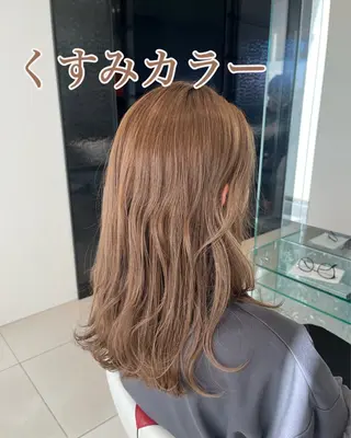 カラー メッセのみ受付 うえはらのヘアスタイル