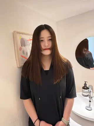 ロング ito suzuco @suc__asのヘアスタイル