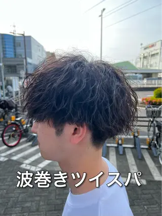 パーマ メンズ メンズ&髪質改善縮毛 矯正【平山🔥拓哉】のヘアスタイル