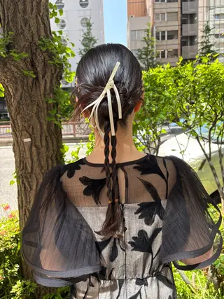 ヘアアレンジ one  chair natsumiのヘアスタイル