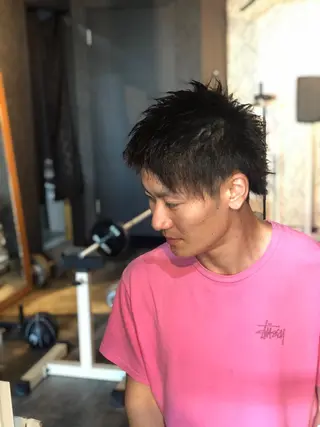 パーマ 田中 就のヘアスタイル