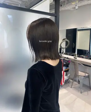 ミディアム カラー マンツーマン半個室 tamuraのヘアスタイル