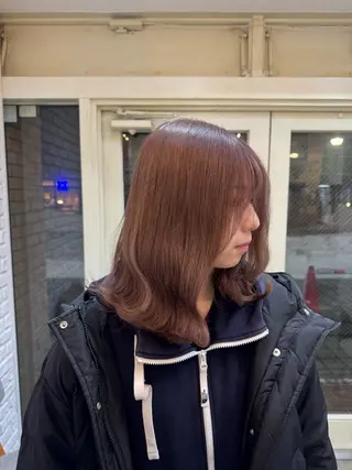 カラー 阿部  ことみ /パーマモデルのヘアスタイル