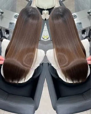セミロング 🌈新宿縮毛矯正 No.1 SORAのヘアスタイル