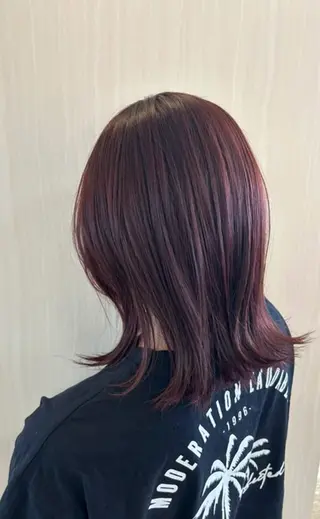 ミディアム 齋藤 多美のヘアスタイル