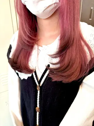 セミロング ☺︎ Misaki☺︎のヘアスタイル