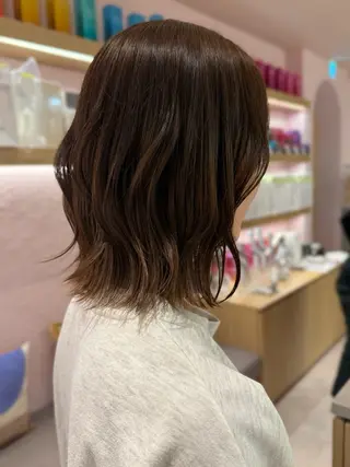 ミディアム merc.☘️平岩 那月のヘアスタイル