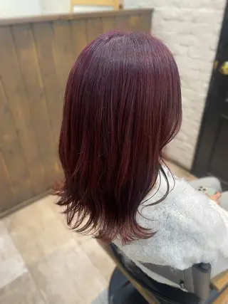 カラー 川本 芹奈のヘアスタイル
