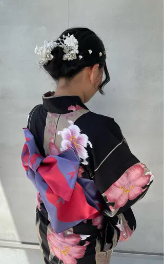 ヘアアレンジ 増田 夏季のヘアスタイル