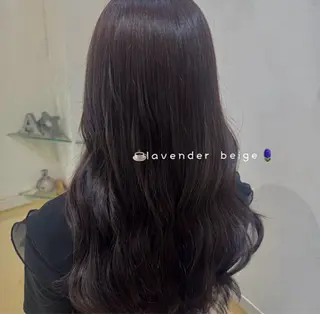 ロング カラー 透明感カラー🧁🩰 🫧仲松良菜🎀のヘアスタイル