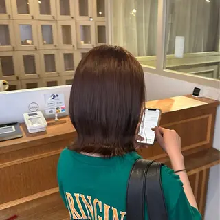 カラー misaki morimoto🌱のヘアスタイル