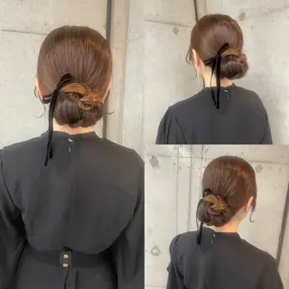 ロング ヘアアレンジ 美髪× ヘアセット✨Araiのヘアスタイル
