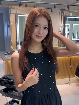 セミロング カラー 【博多髪質改善】 吉村　清志のヘアスタイル