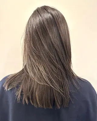 セミロング カラー メンズカット/表参道 渡邉真由のヘアスタイル