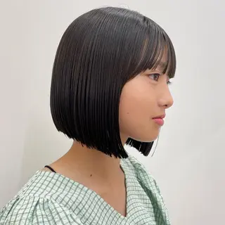 ショート HINA🎀韓国ヘア エクステ/小顔カットのヘアスタイル