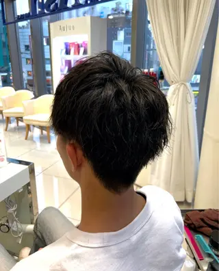 メンズ 🩵Ash池袋メンズ パーマ/Yui 🩵のヘアスタイル