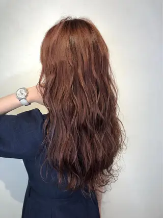 セミロング _WHITE+ 南海難波店のヘアスタイル
