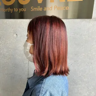 ミディアム カラー LOUVRE【ルーブル】所属・柴田 久美子のヘアスタイル
