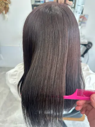 ロング まお/ 髪質改善💜のヘアスタイル