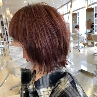 カラー SALOWIN栄 高須大貴のヘアスタイル