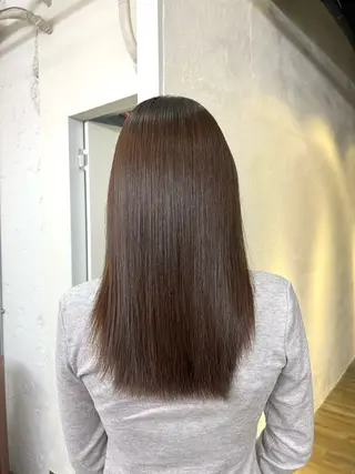 セミロング カラー 🌈🌏 Kokoネ🪐🌕のヘアスタイル