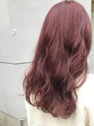 ロング カラー にった みずきのヘアスタイル