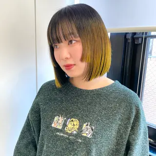 カラー 🎯🦖ʜᴀɴᴀ 似合わせショート🌷のヘアスタイル