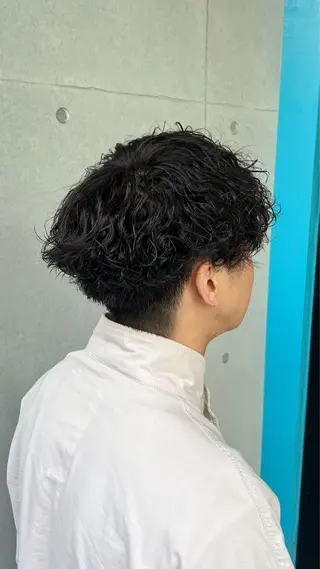 ショート パーマ メンズ 湘南のパーマ職人 🔥清水琉葵🔥のヘアスタイル